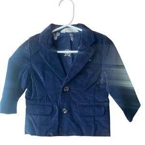 Cat and jack velour suit jacket